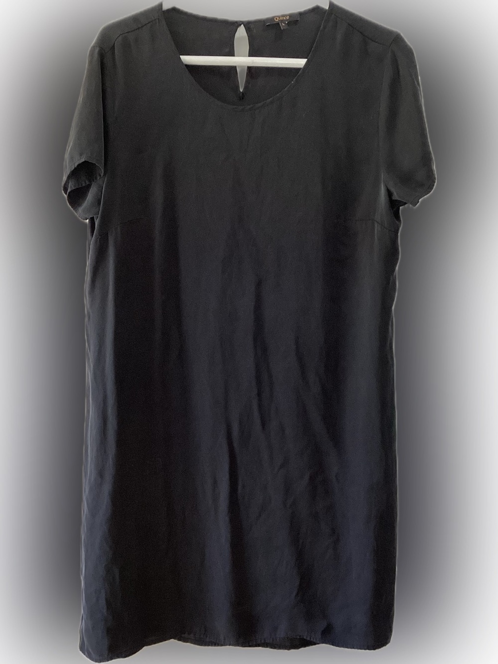 Men's Black Short Sleeve Crew Shirt